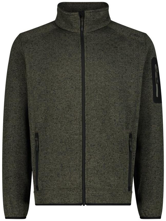 Мужская флисовая куртка CMP (3H60747N) олива/неро